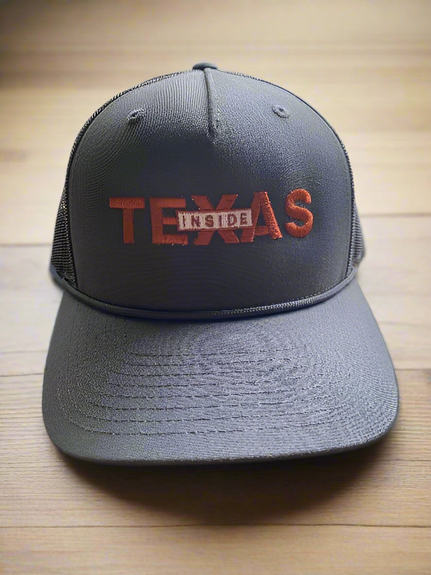 Inside Texas Logo Rope Trucker Cap